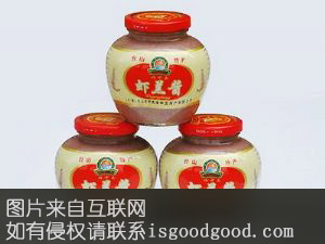 台山虾酱特产照片