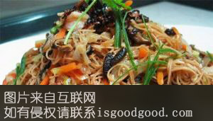 炒蚵仔面线特产照片