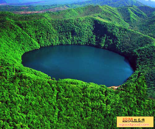 龙湾火山湖景点照片