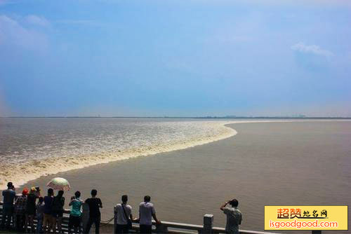 钱塘江海塘海盐敕海庙段和海宁段景点照片