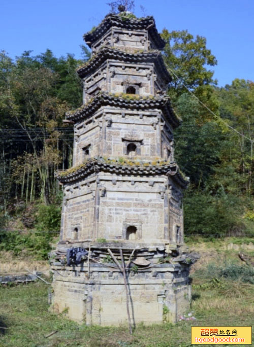 铁山寺宝塔景点照片