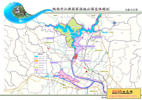 陕西丹江源国家湿地公园景点照片